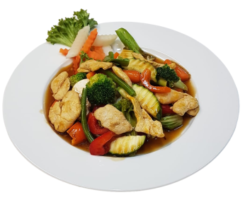 Vịt Cà Ri đỏ sốt đậu phộng