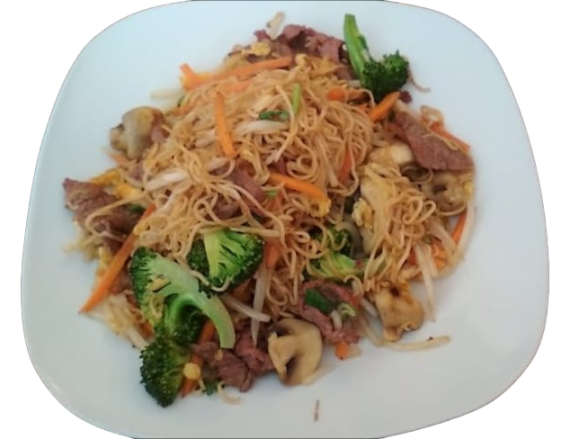 Mì Ăn Liền xào Bò